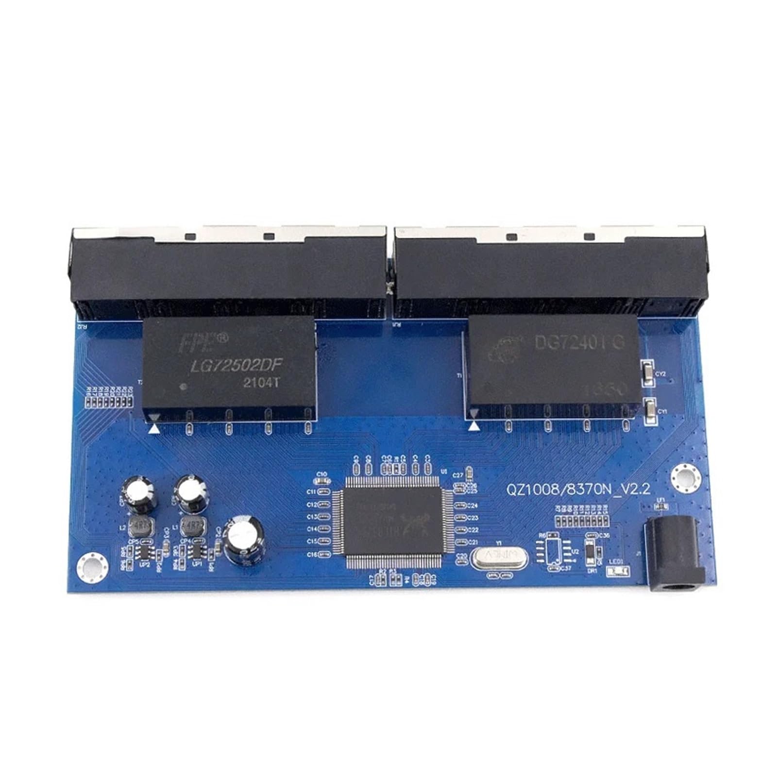 OSHZIKJII Switch Gigabit Ethernet 1000-/Mbps Network 8-port Internet Ports Network Switch Board