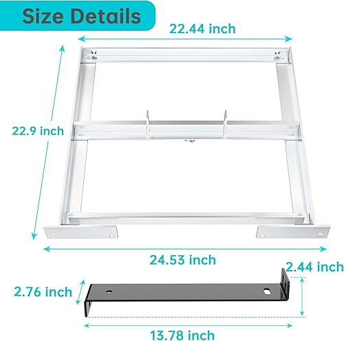 Miniatura 7 de 10L0L Bandeja de batería de aluminio para EZGO TXT/Medalist 1994+, Freedom TXT y Valor 36V/48V Carritos de golf eléctricos, reemplazo 70046-G01