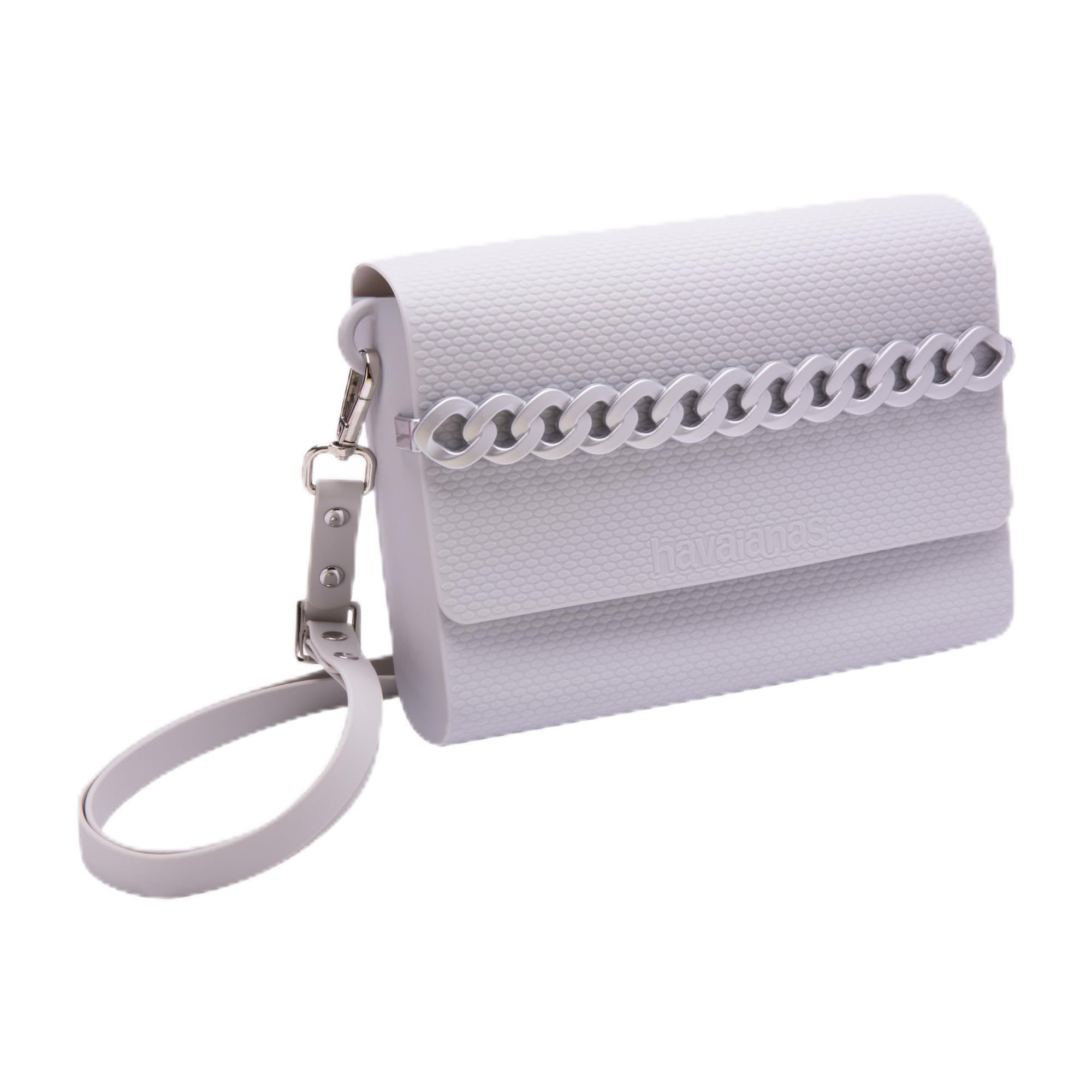 Havaianas - Casual Bag, Silicone Bag with Chain, Elegant, with Adjustable Strap and Safety Seal, Water-Resistant, Women
