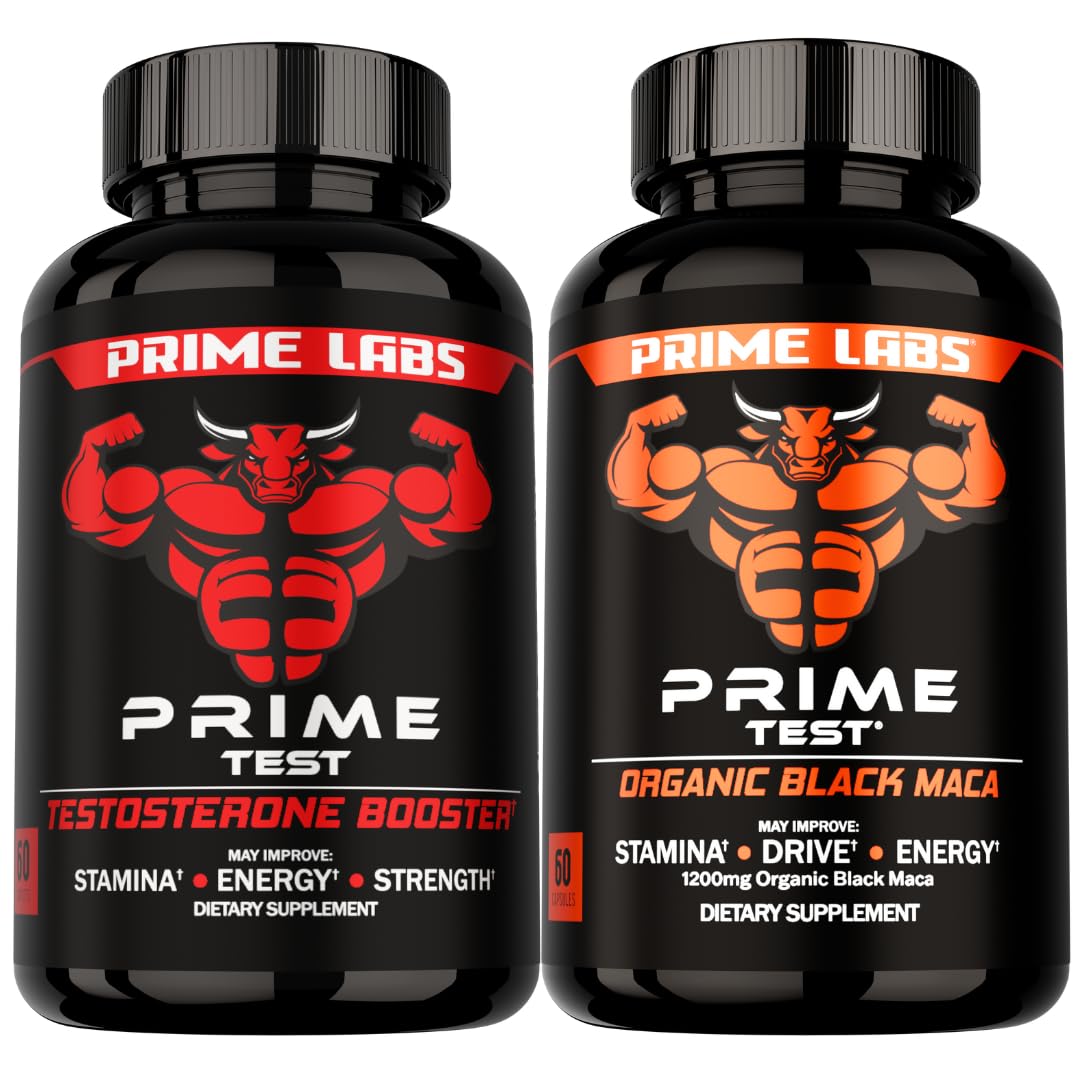 Amazon.com: Prime Labs Prime Test Testosterone Booster + Organic
