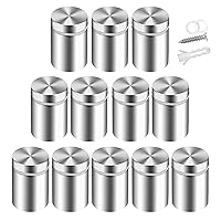 Vista 12 de Tornillos de separación, separadores de letreros, tornillos de separación para acrílico, soporte publicitario de metal, accesorios de montaje