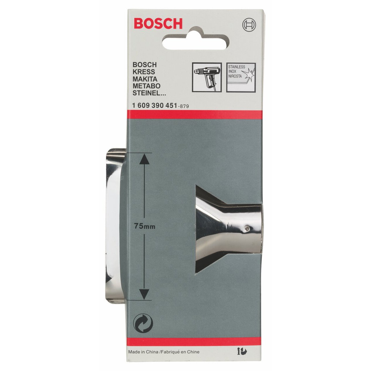 Bosch Profesional DYSZA PŁASKA 75MM