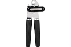Can Opener Manual Can Opener Heavy Duty with Comfortable Handles & Oversized...