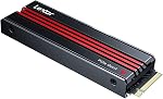 Lexar EQ790 1TB SSD avec dissipateur de chaleur M.2 2280 PCIe Gen4x4 NVMe 1.4, Vitesses de braquage jusqu'à 7000MB/s Lire 5000MB/s Écrivez pour des charges de travail intenses & PS5 PC Jeu, haute performance interne Solid State Drive