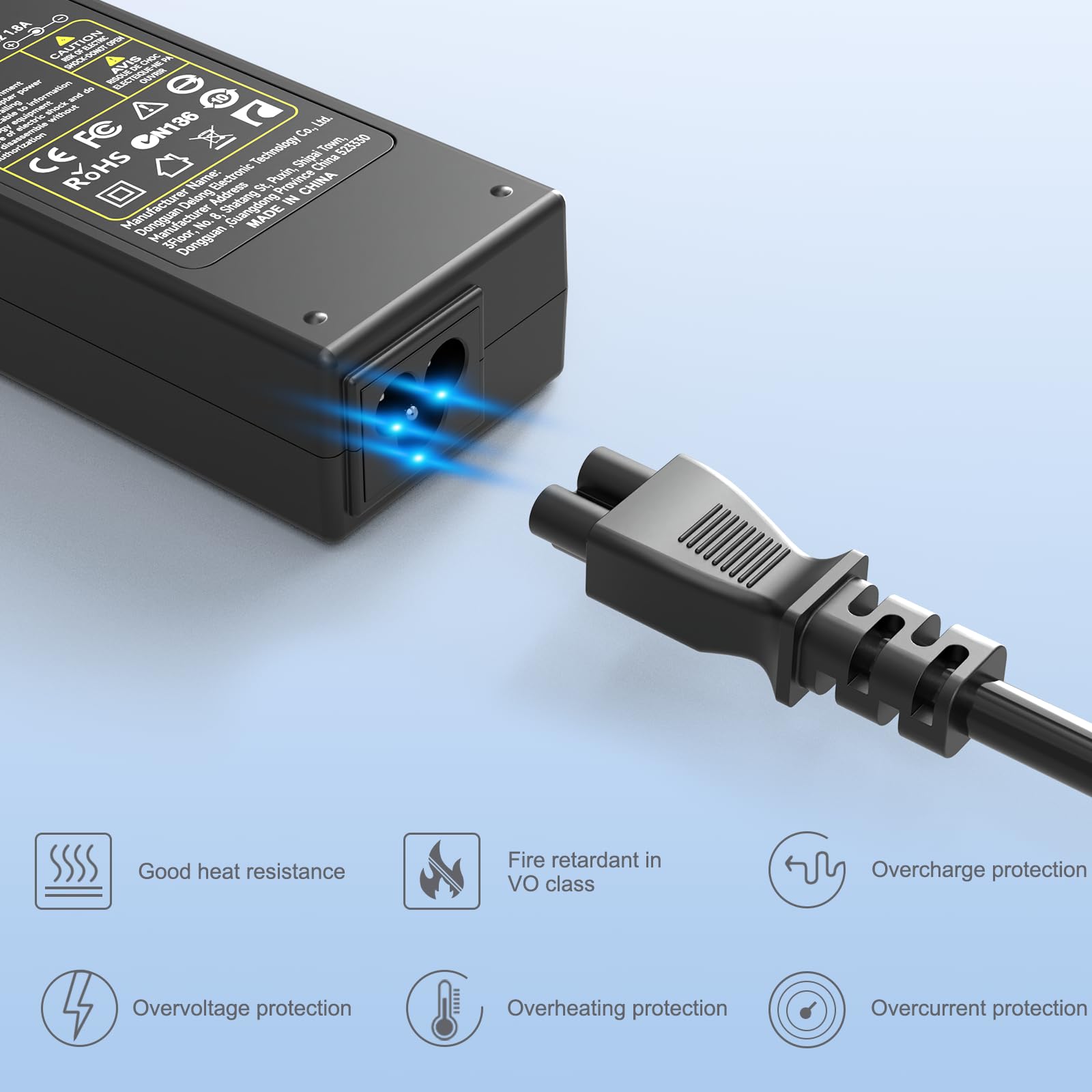 19.5V Zasilacz dla Sony Bravia TV KDL-32 KDL-40 KDL-42 KDL-48 KDL-24 90W Ładowarka Kabel Zasilacz W600B W650A W700B KDL32W700B KDL48W600B KDL48W590B Inteligentna ładowarka LCD HDTV
