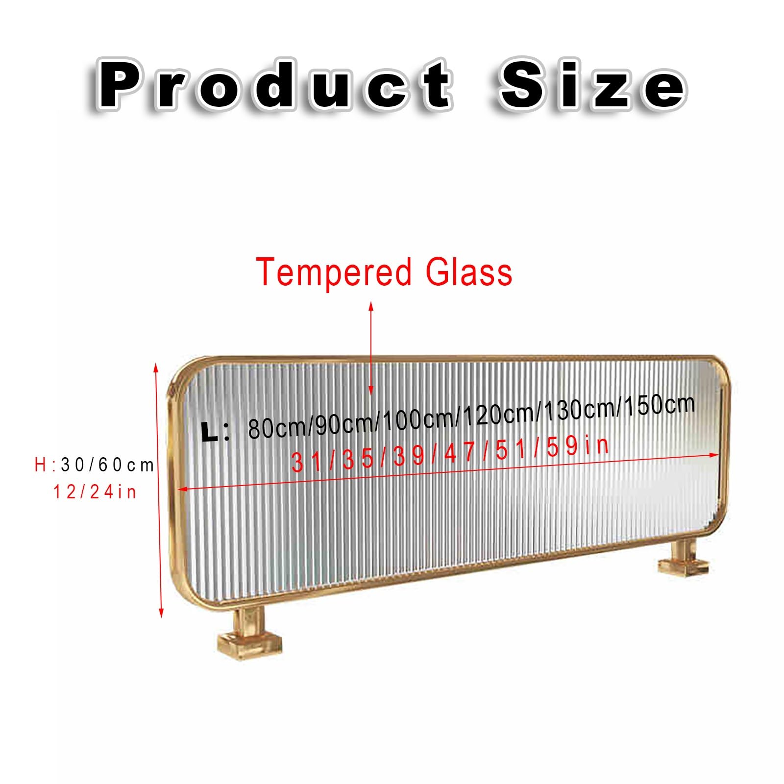 Slish Clôture de séparation basse – Séparateur de pièce élégant pour salle à manger, cuisine, bureau, hôtel et chambre à coucher – Idéal pour les restaurants et les espaces d'accueil, améliore