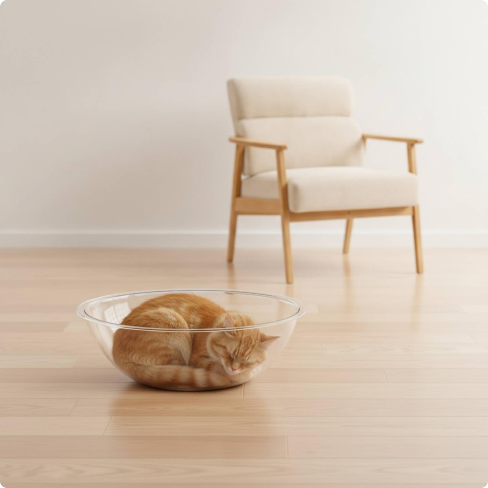 Harilla Capsule pour Chat Facile à Nettoyer Abri, 40CM