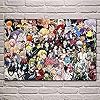 Legpuzzel voor volwassenen Kinderen 1000 stukjes, intellectuele puzzels Manga Anime Crossover-puzzel, leuke uitdagende…