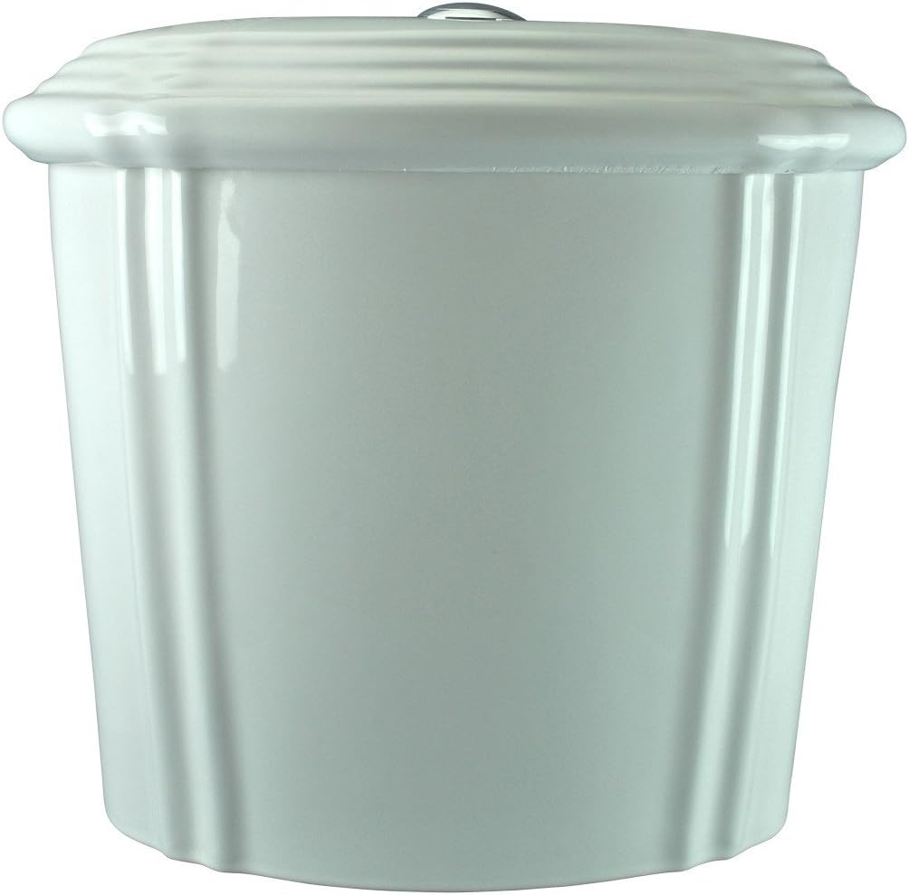 RENOVATORS Supply Manufacturing Sheffield 1.6 GPF Dual Flush Porcelain Toilet Tank with Gravity Fed Technology in White 13748