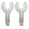 Hooked Cutter Blade for Precision Work - Planked Deck Caulking Removal for Clean Cuts in Tight Spaces2-PACK