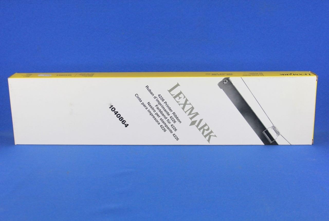 Amazon.com: Lexmark Model 1040864 Black Nylon Printer Ribbon : Office ...