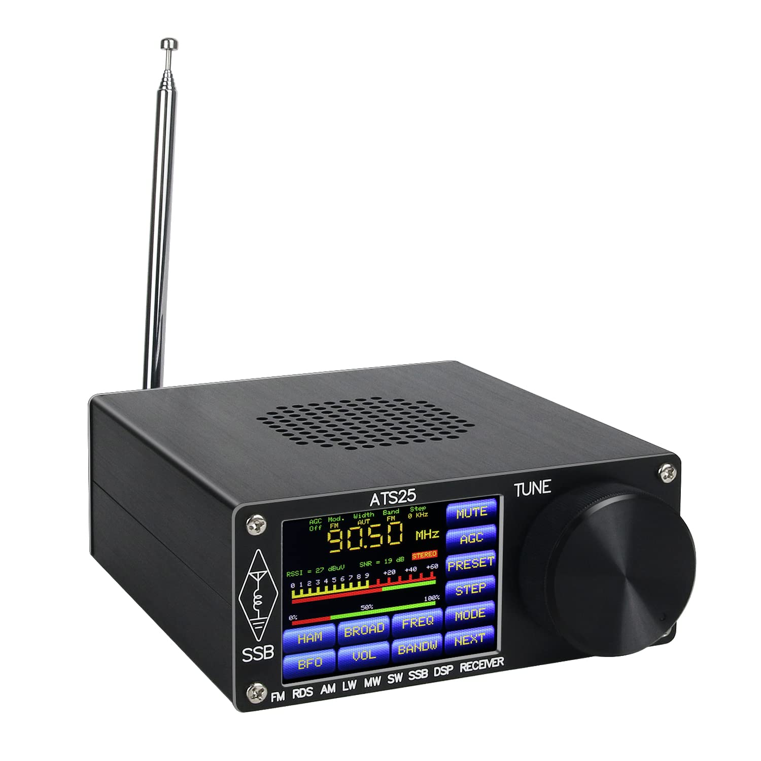 Buy ATS25 Si4732 FullBand Radio Receiver DSP Receiver FM LW (MW and