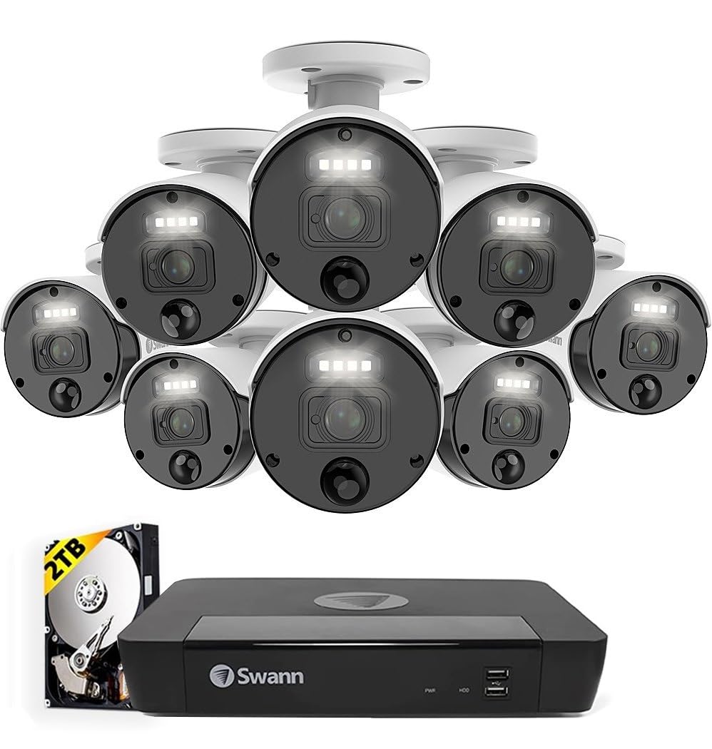 Swann Master-Series 4K HD cameras and NVR
