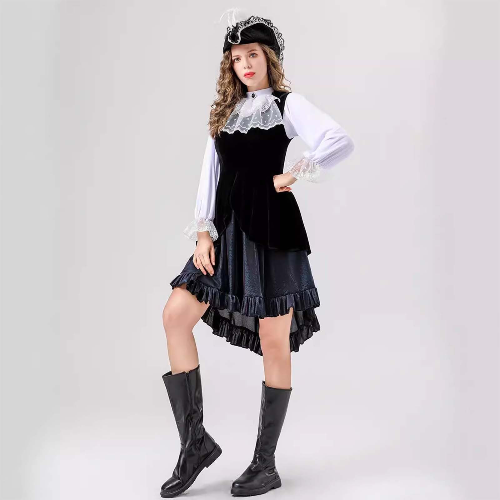 Karnevalskostüm,Piratenkostüm,Piratin Kostüm,Fastnachtskostüme,Piratenkostüm,Piraten Outfit,Pirat Kostüm,Cowgirl,Pirat,Karneval,Fasching