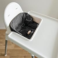 Vista 8 de Paquete de 2 Almohadillas Negras para Pipí – Protector Impermeable para Asiento de Coche y Cochecito para Entrenamiento de Orinal de Niños Pequeños