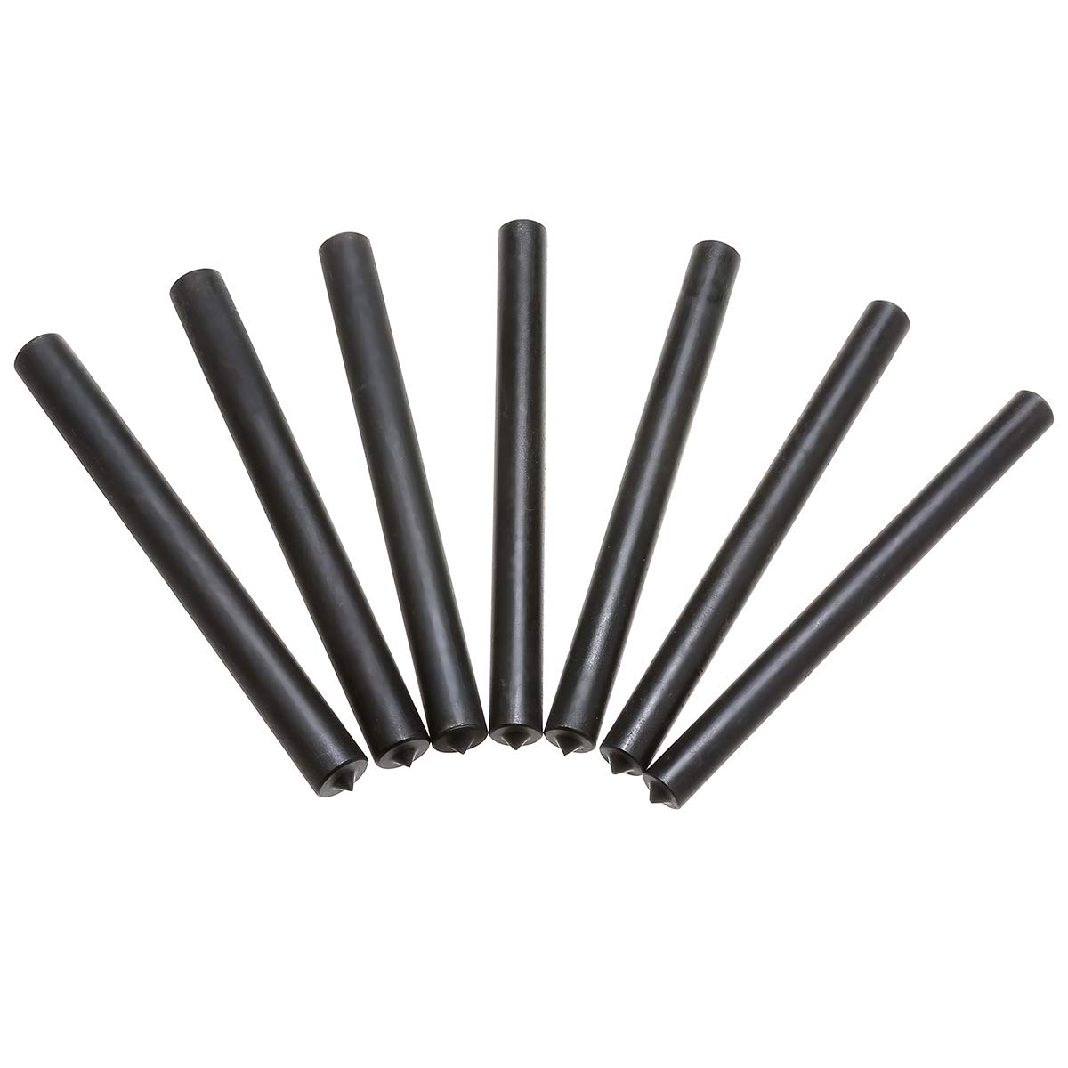 Ensemble de poinçons de transfert TOPWAY 28 pièces, kit d'outils à main de poinçons de filetage de machiniste de 125 mm, 3/32 "- 17/32" (2,4-13,4 mm)