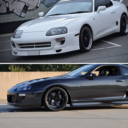 Miniatura 6 de Lente ahumada, luz de marcador lateral frontal, carcasa de la lámpara de guardabarros compatible con Toyota SUPRA MK.4 1997 1998 y Toyota Celica