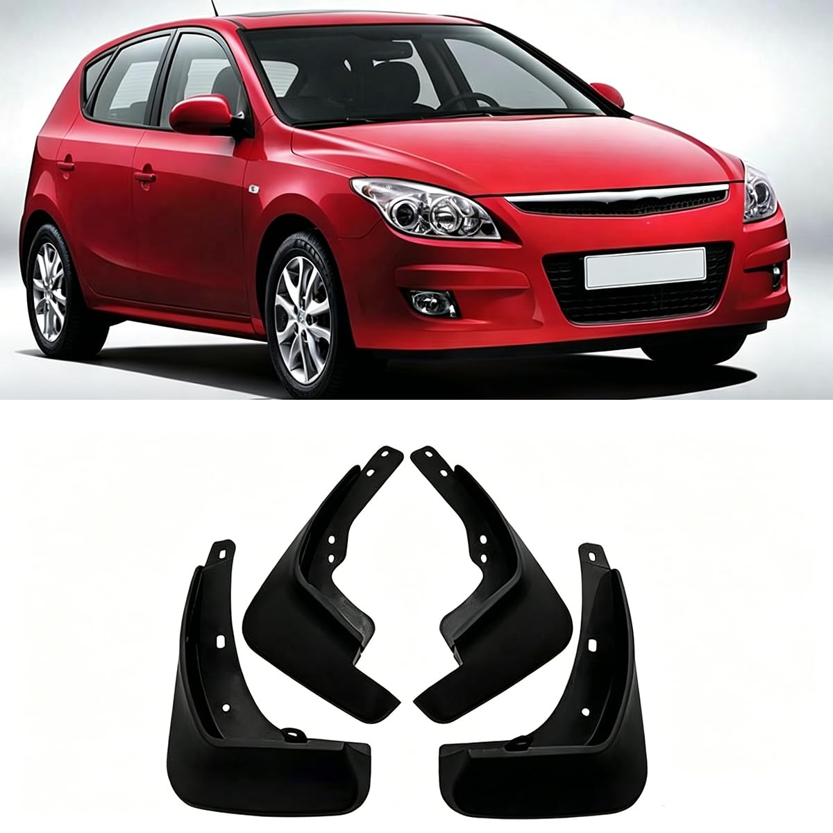 Garde-Boue pour Voiture Évite la Rouille sur Hyundai i30cw Wagon