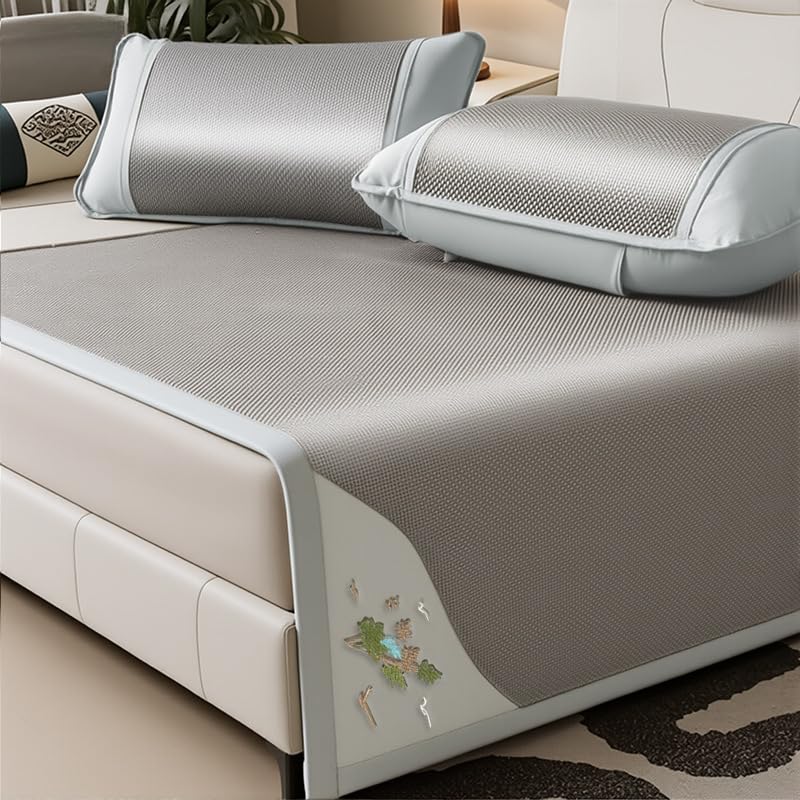 Tapete refrescante para dormir transpirable y antideslizante plegable de 200x220