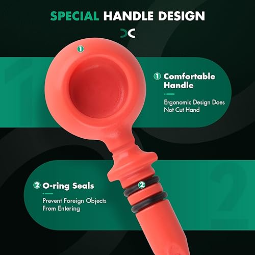 Miniatura 4 de SCITOO 15650RNAA00 921069 - Varilla de medición de aceite de motor de 21.81 pulgadas para Honda Civic 2006-2015, para Honda HR-V 2016