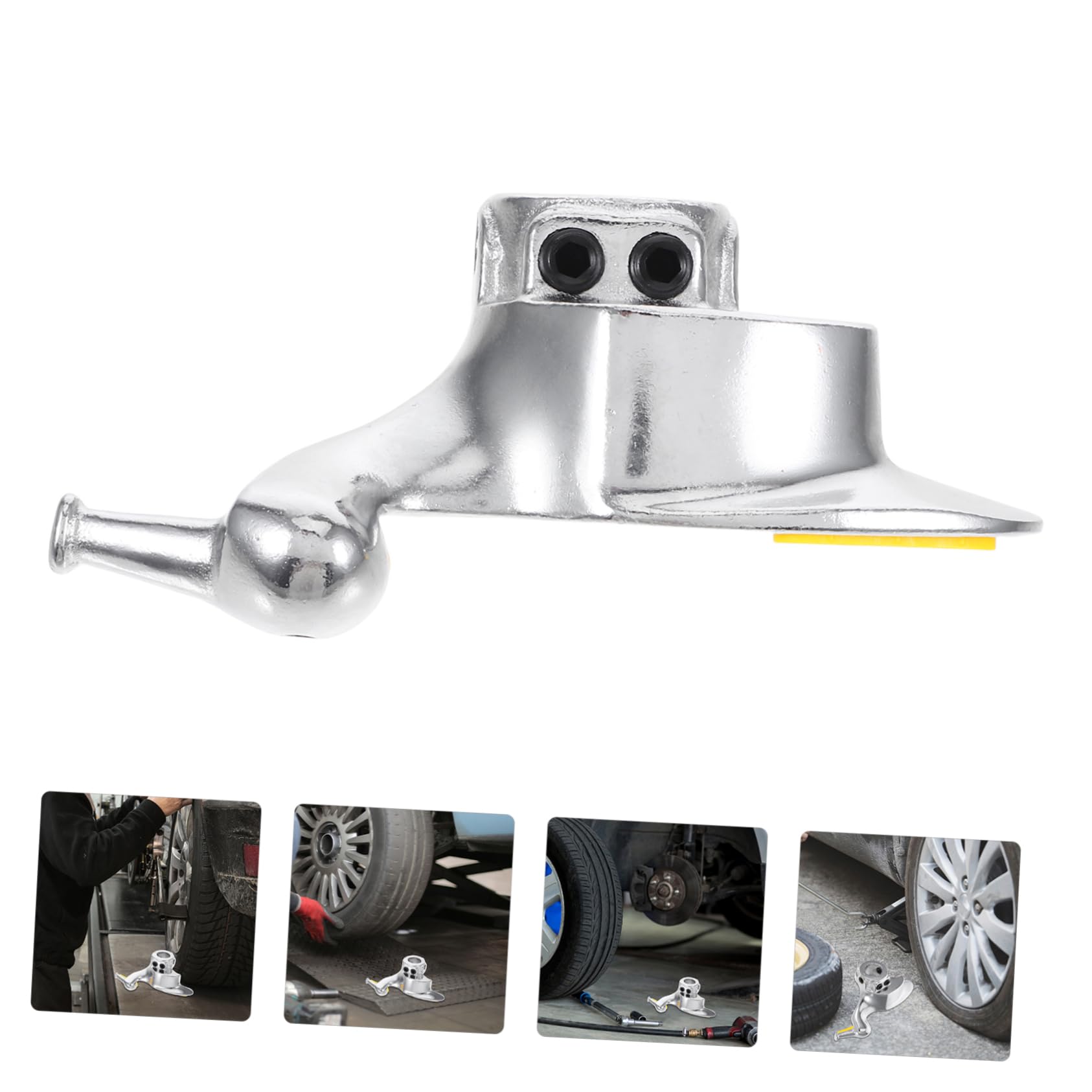 Supporto Per Smontagomme in Acciaio Fuso Strumento Di Montaggio e Smontaggio Pneumatici Manuale Design Testa d Per Facile Rimozione Adattatore Per Smontagomme Parte Di Smontaggio