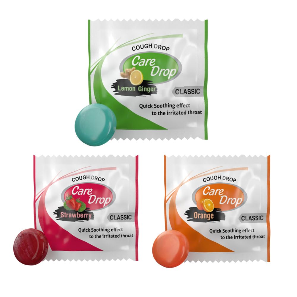 Care Drop Classic Lozenges Mix Flavor 200 Tablets Jar-image-18