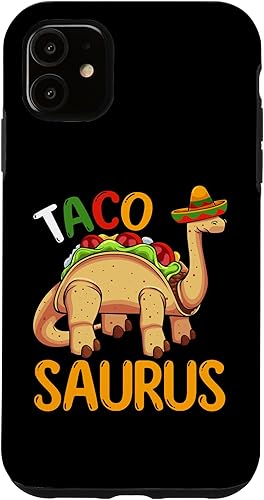 Carcasa mexicana para iPhone 11 Tacosaurus Taco Dinosaur Cool Dino Cinco De Mayo disponible en Yaxa Peru