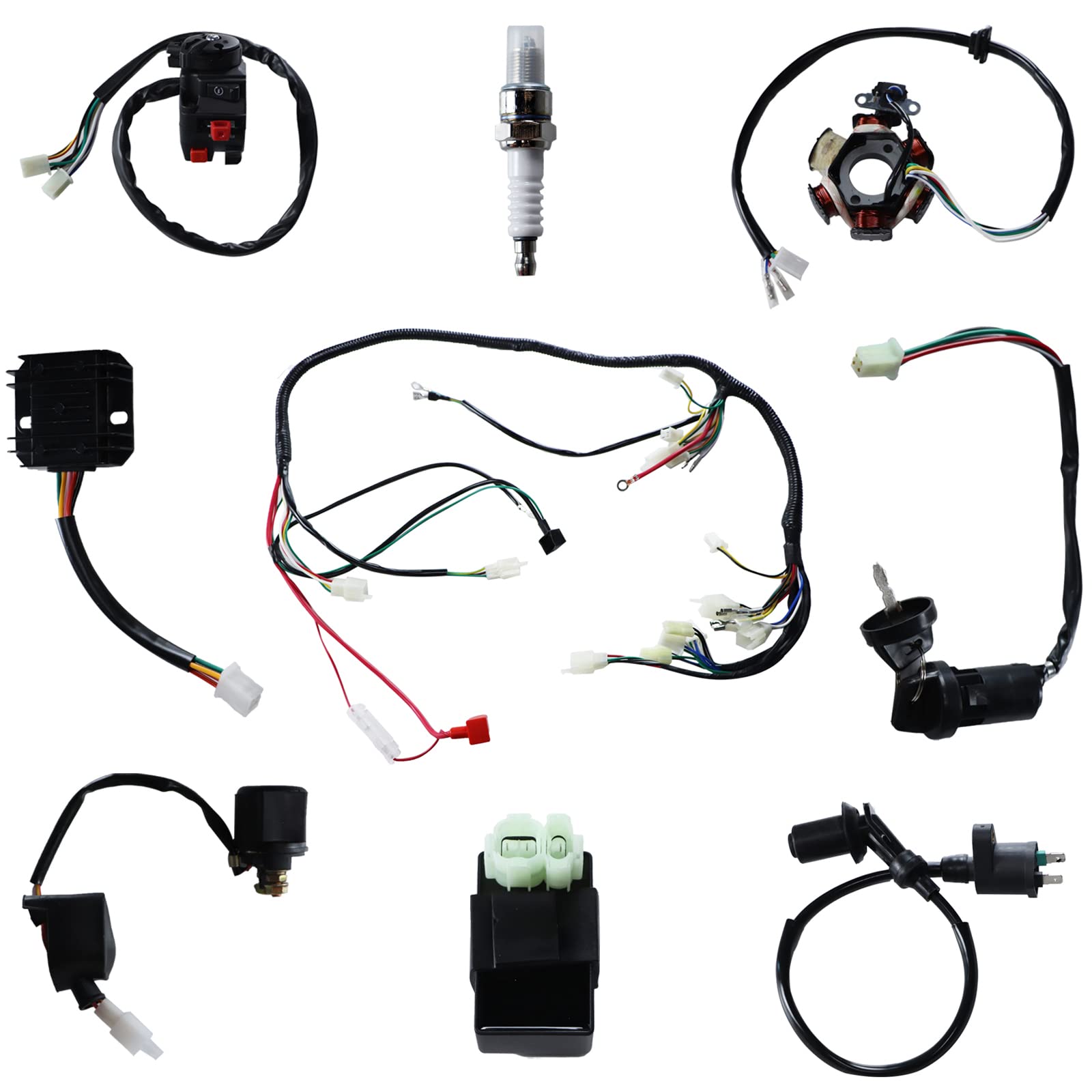Buy Youxmoto for GY6 125cc 150cc 4Stroke Engine Complete ATV Wiring
