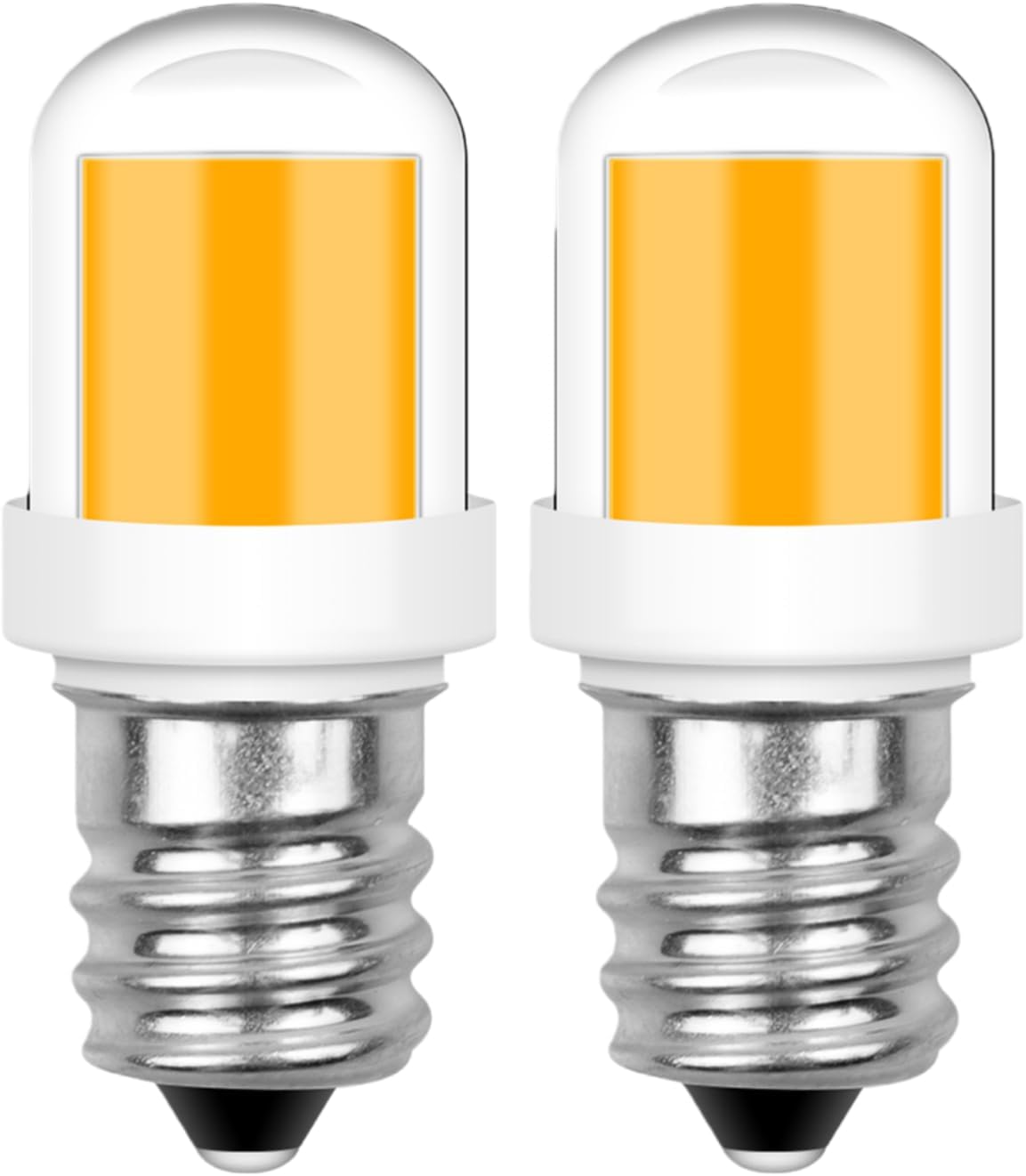 Dimmable E12 Candelabra LED Light Bulbs 60 Watt Equivalent 6W 6000K Daylight White 600lm E12 C7 T6 Small Base for 120 Volt Chandelier Pendant Ceiling Fan Lighting Table Salt Lamp, 4 Pack