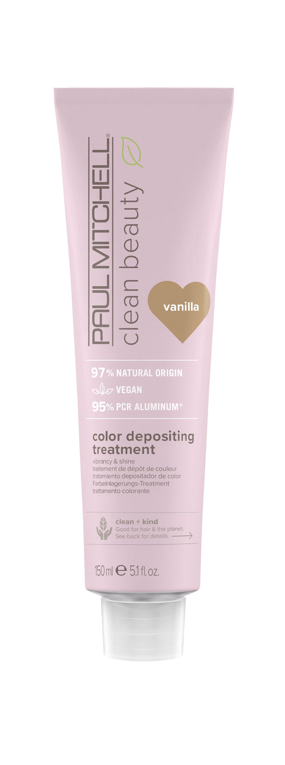 Clean Beauty Color-Depositing Treatment, For Refreshing + Protecting Color-Treated Hair