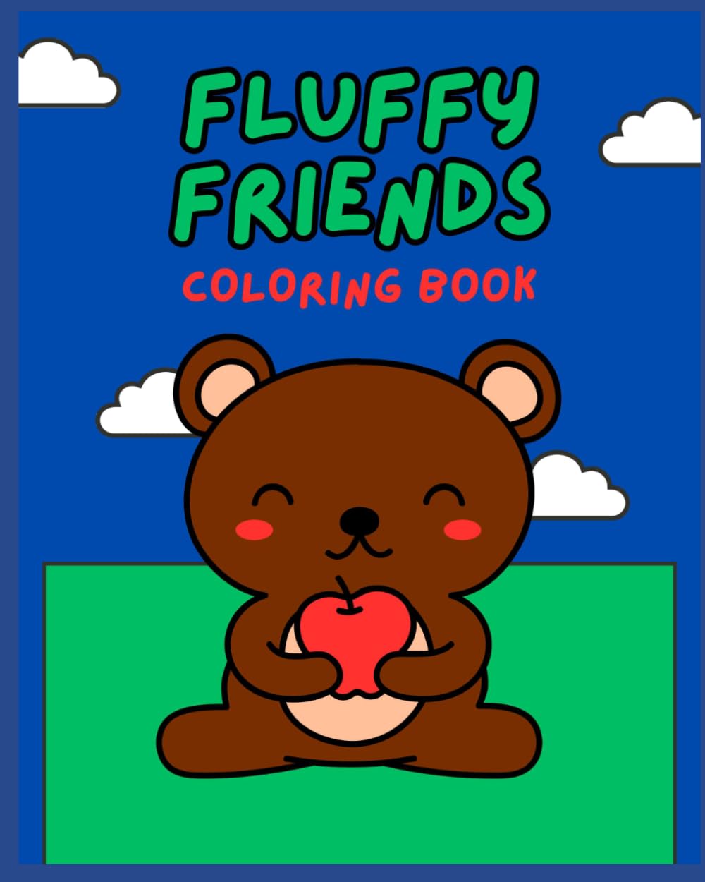 Fluffy Friends Coloring Book