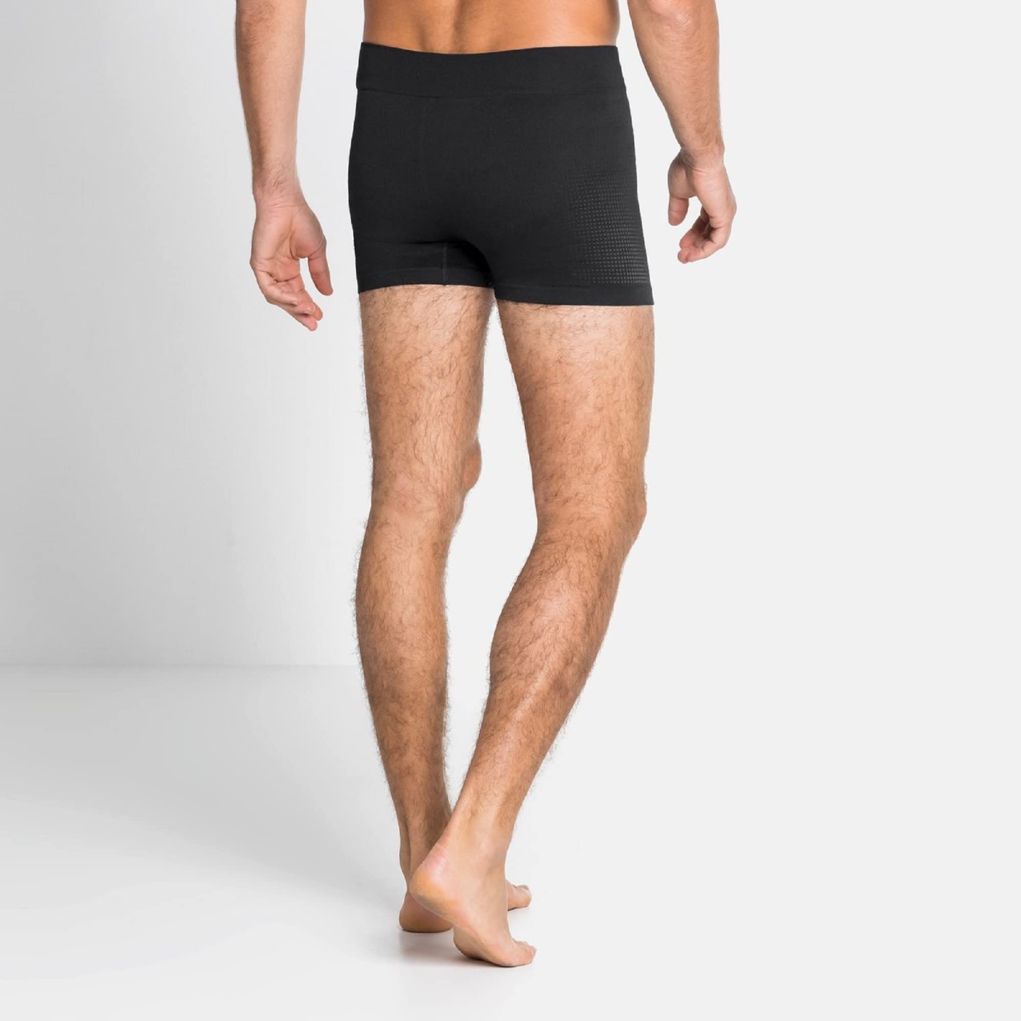Odlo Funktionsunterwäsche für Herren Performance Warm | Atmungsaktive Schwarze Boxershorts | Thermounterwäsche für den Winter