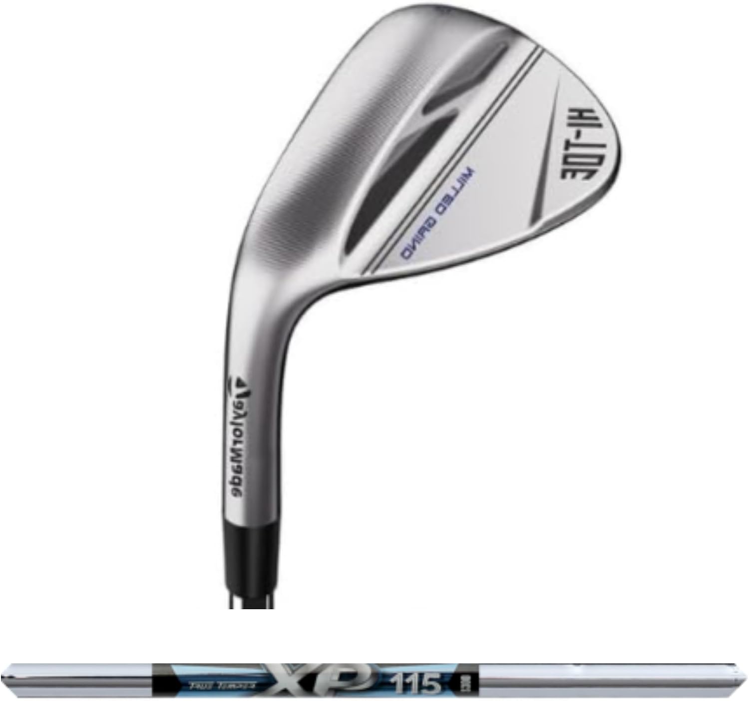 Left Handed TaylorMade Hi Toe 3 Chrome RAW 60 * 13 Wedge, True Temper XP115 Stiff Flex