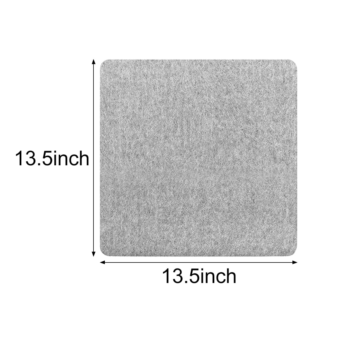 Bügelunterlage Aus Filz, Bügelmatte Aus Filzwolle Zum Quilten | 13.5"x13.5",0.5"Dickes, leicht zu pressendes Filzbügelbrett