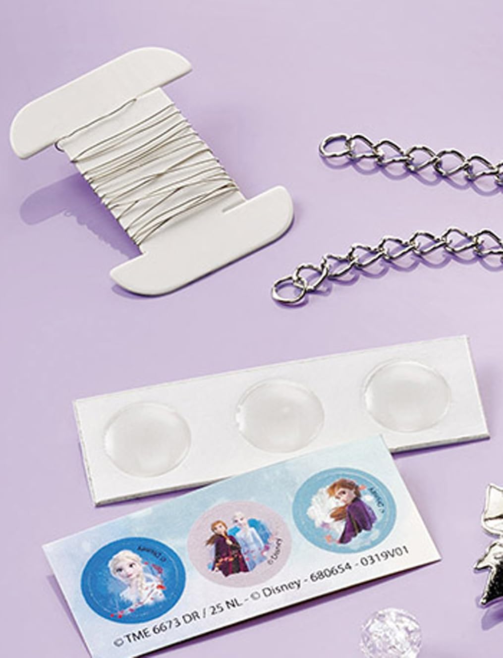 Totum Disney Frozen II Zestaw Do Produkcji Bransoletki Forest Charm w Pudelku