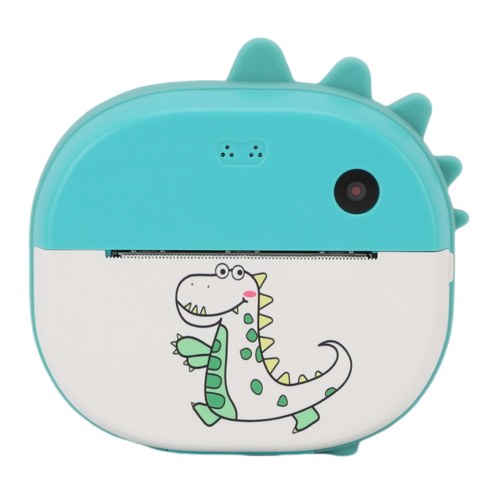 Cute Dinosaur Shape Kids Instant Print Camera 48MP Dual Lens 2.0 Inch Screen with Inkless Printing Technology with Print Paper for Boys Girls Ages 3-12 Gifts-picture-42