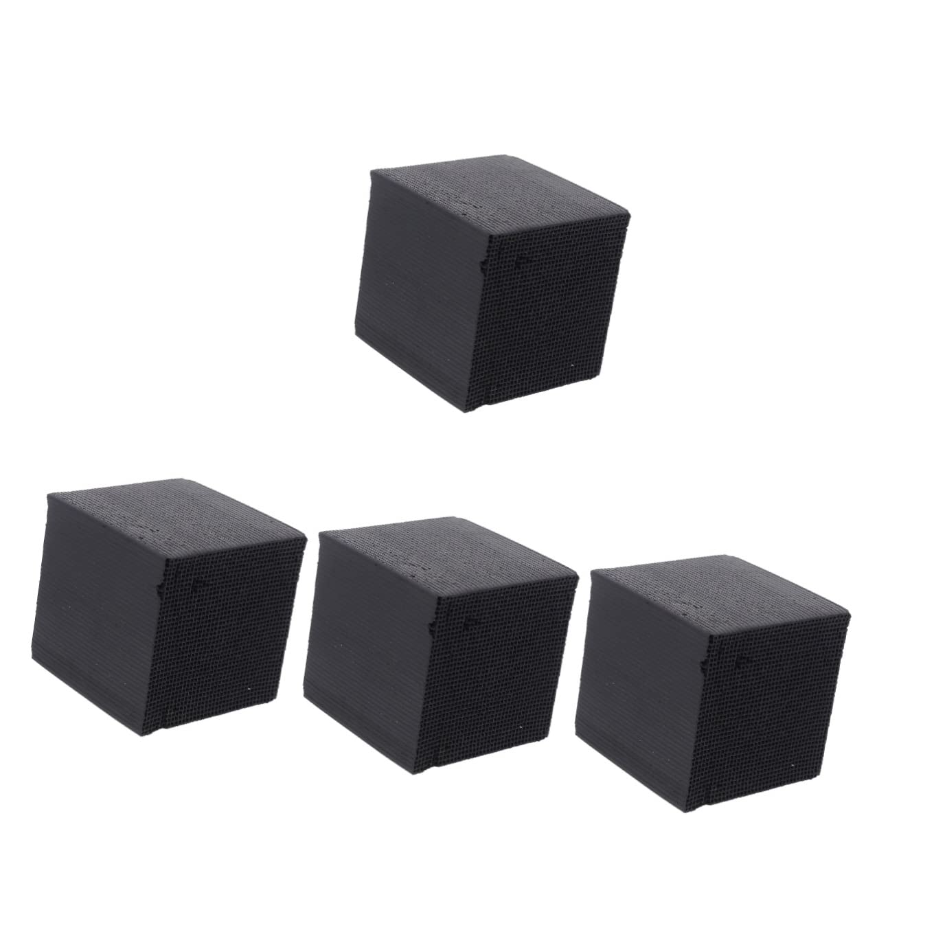 POPETPOP 4pcs Water Purifier Cube Activated Carbon Filter for Fish Tank Cleaner for Aquarium Adsorption for Fresh Healthy Aquatic Environment