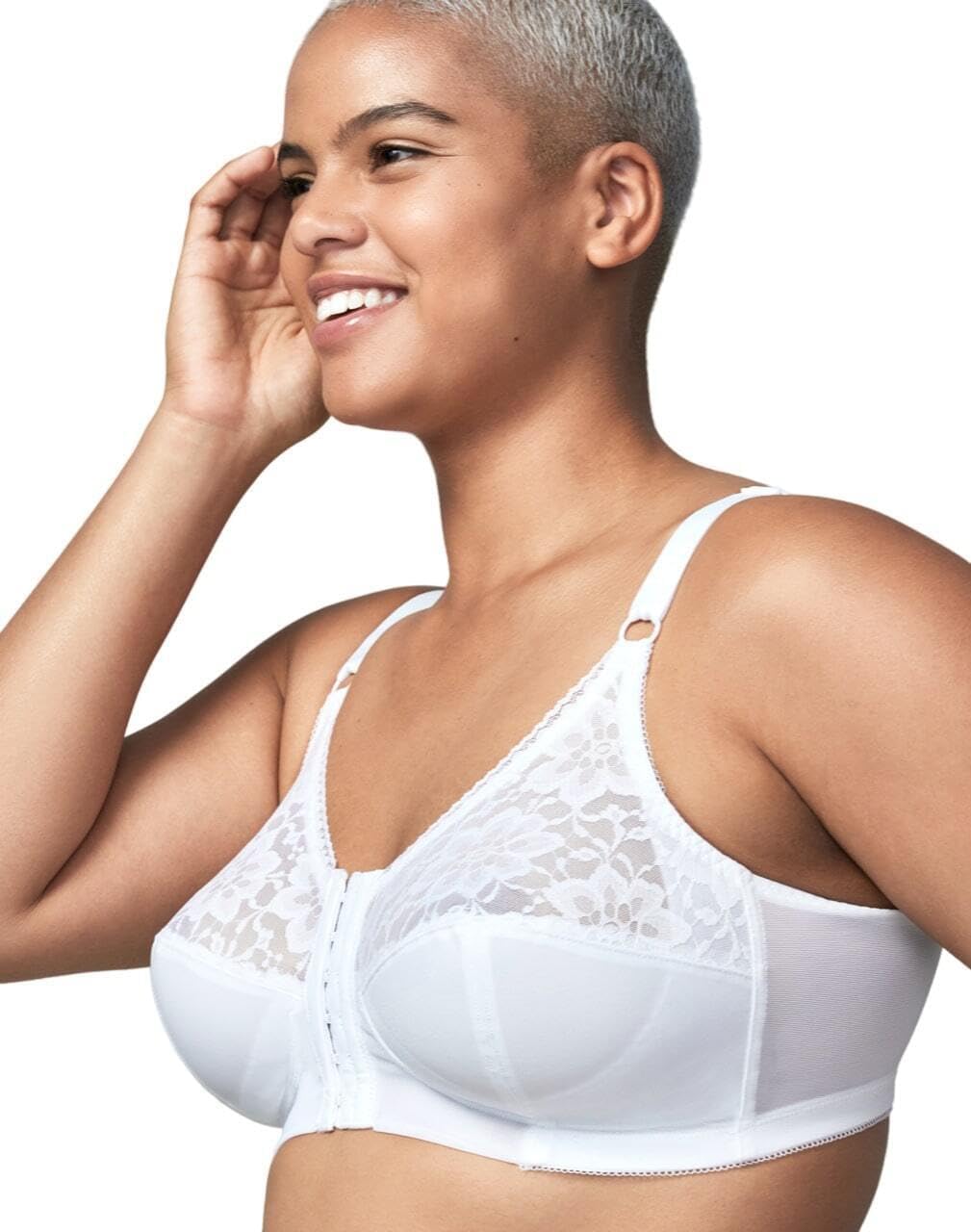 Wonderbra Plus-Size JMS Front Closure Wire-Free Bra - Image 2