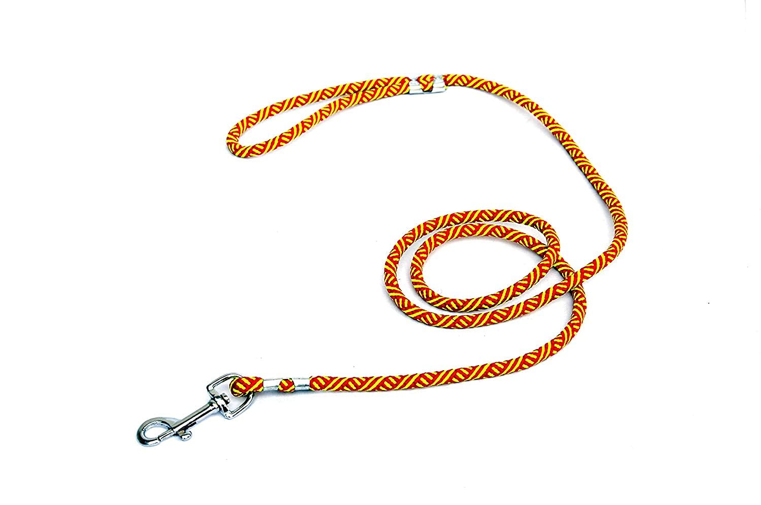 Kapoor Pets Dog Rope Leash,Brass Hook (9mm), Medium Black (B098DSK13P) Amazon Price History, Amazon Price Tracker