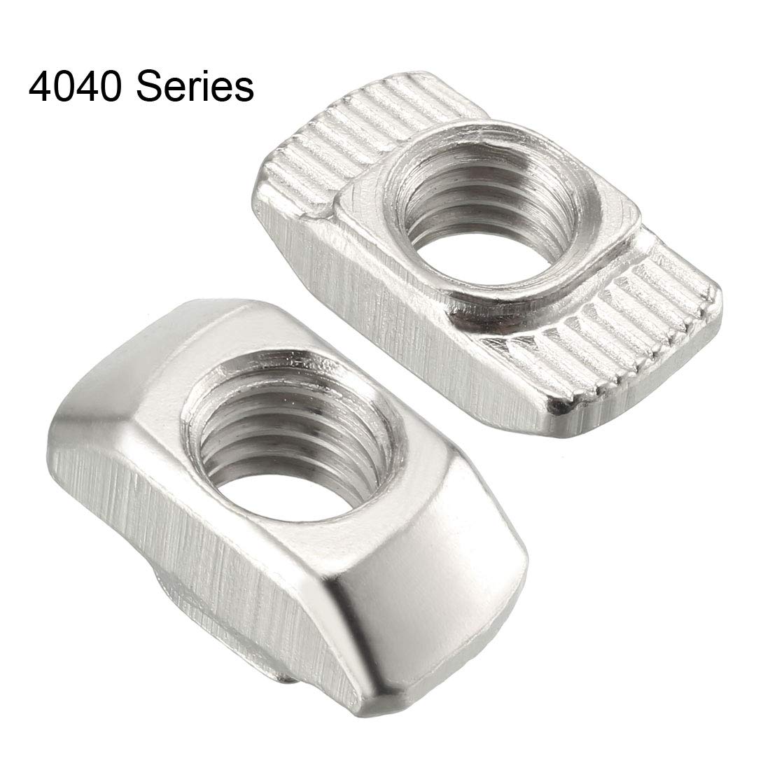 Uxcell 18Pcs M5 T Nuts Sliding T Slot Nut Fastener Carbon Steel Nickel