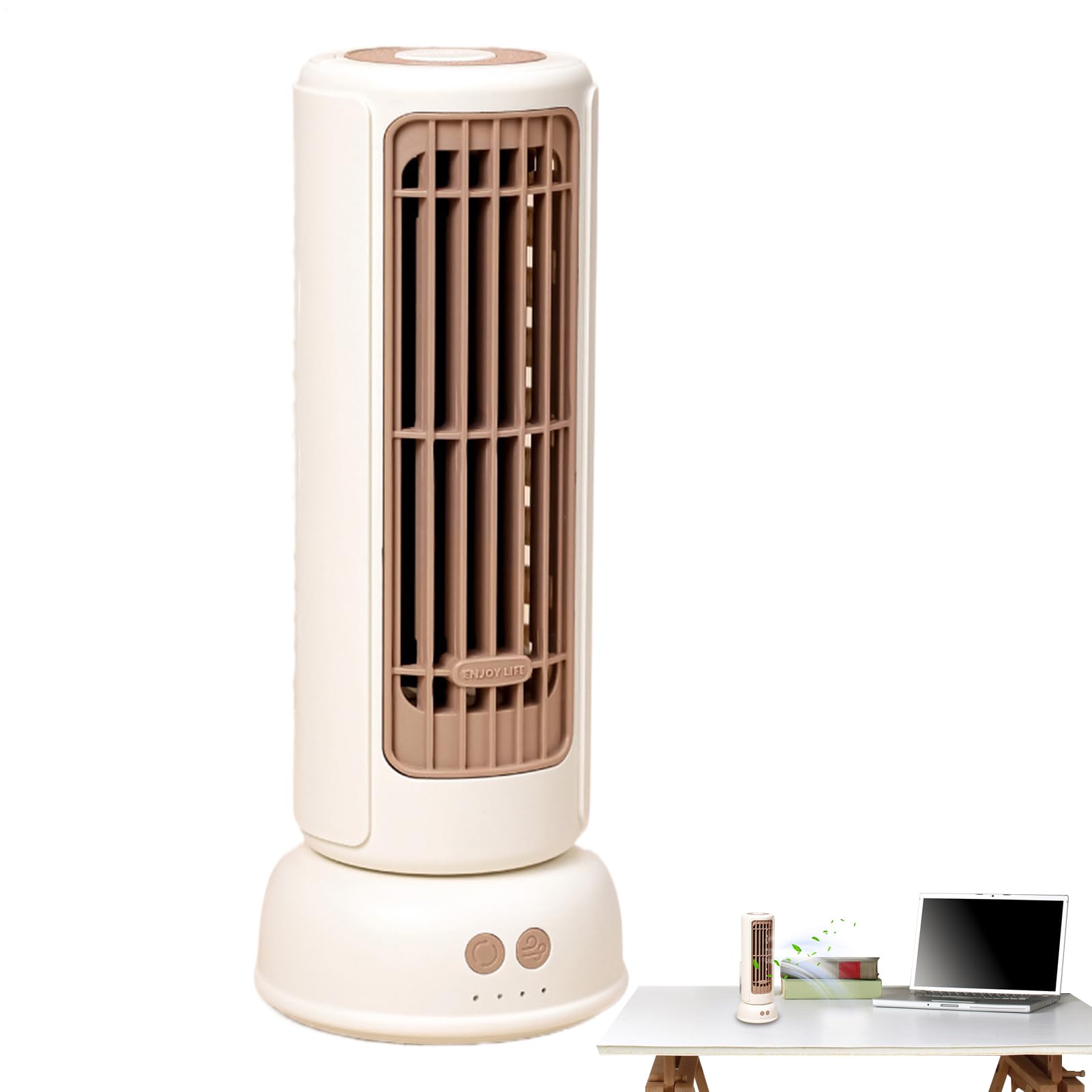 Ventilateur portable maison et bureau avec 3 réglages de vitesse