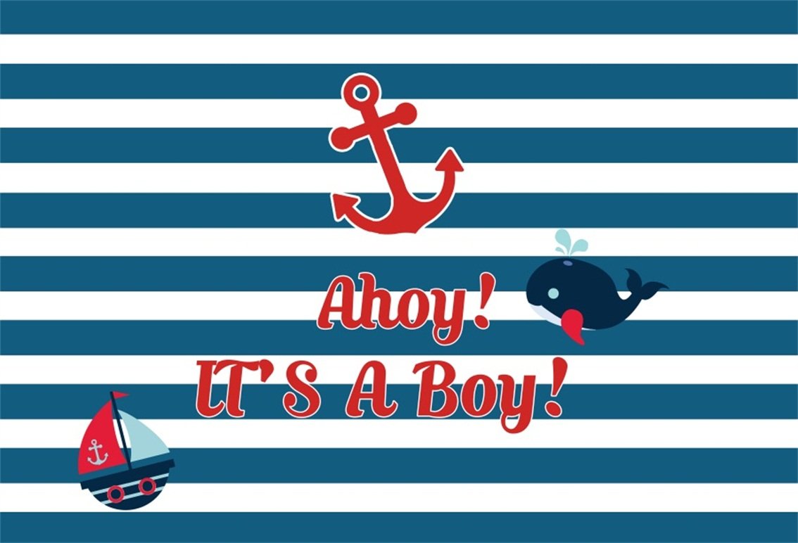 Amazon Com Csfoto 7x5ft Background For Baby Shower Bash Decor Photography Backdrop Ahoy It S A Boy Anchor Sailboat Whale Blue And White Strips Ornament Kid Newborn Infant Photo Studio Props Wallpaper Amazon Com Csfoto 7x5ft Background For Baby Shower Bash Decor Photography Backdrop Ahoy It S A Boy Anchor Sailboat Whale Blue And White Strips Ornament Kid Newborn Infant Photo Studio Props Wallpaper
