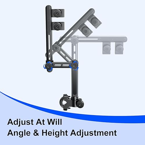 Miniatura 4 de Soporte de montaje de paraguas para cochecito de bebé, accesorio de paraguas triple, clip de conector de paraguas al manillar dentro de 1.18