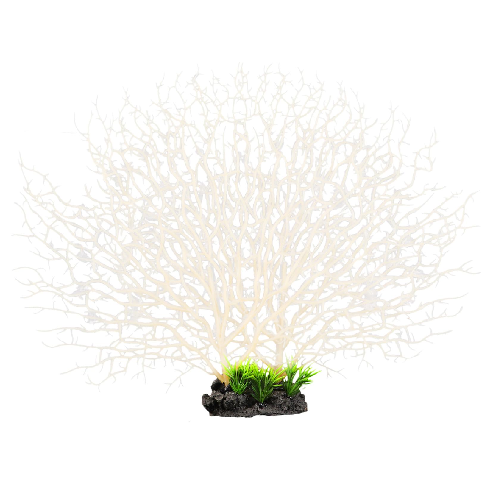 Toddmomy Artificial Coral Ornament Realistic Large Coral Decor for Fish Tank Enhances Aquarium Landscape Provides Shelter for Fish for Fresh Saltwater Environments
