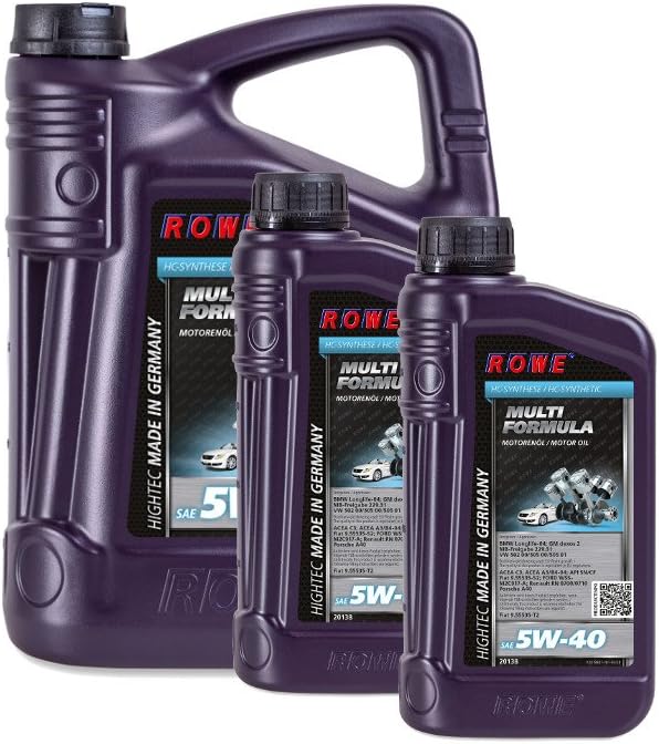 1L ROWE MULTI FORMULA 5W-40 5W40 Motoröl Öl MB 229.31/51 VW 505.00/505.01