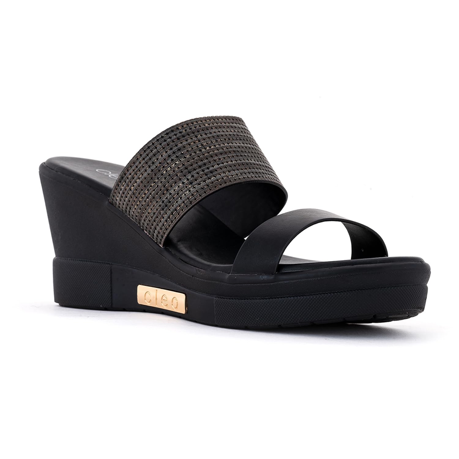 CLEO Khadims Women Black Heel Slip-Ons - UK 8 (B08FF6CGL7) Amazon Price History, Amazon Price Tracker