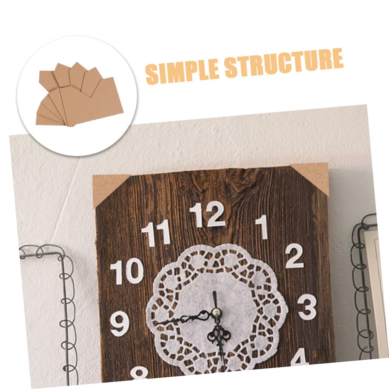 SOLUSTRE Furniture Corner Guards 50pcs Picture Frame Corner Protectors Packaging Edge Protectors for Framed Artwork