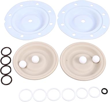 637140-44 63714044 Diaphragm Pump Repair Kit Compatible with ARO Pump 66605H-244