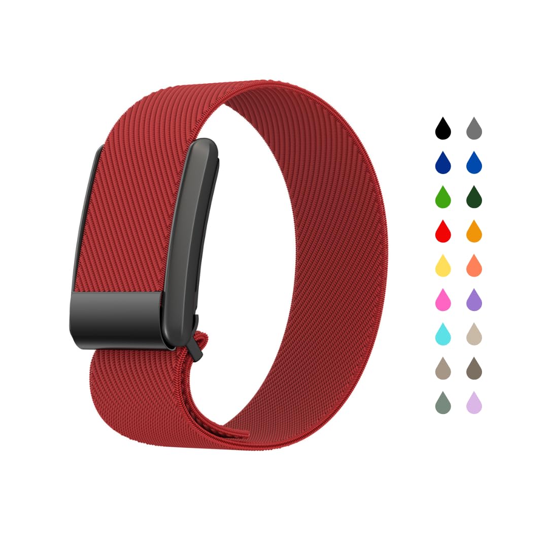 Lunar Straps Compatible with Whoop 5.0 Band Ulta Lightweight Breathable and Adjustable Sports Strap