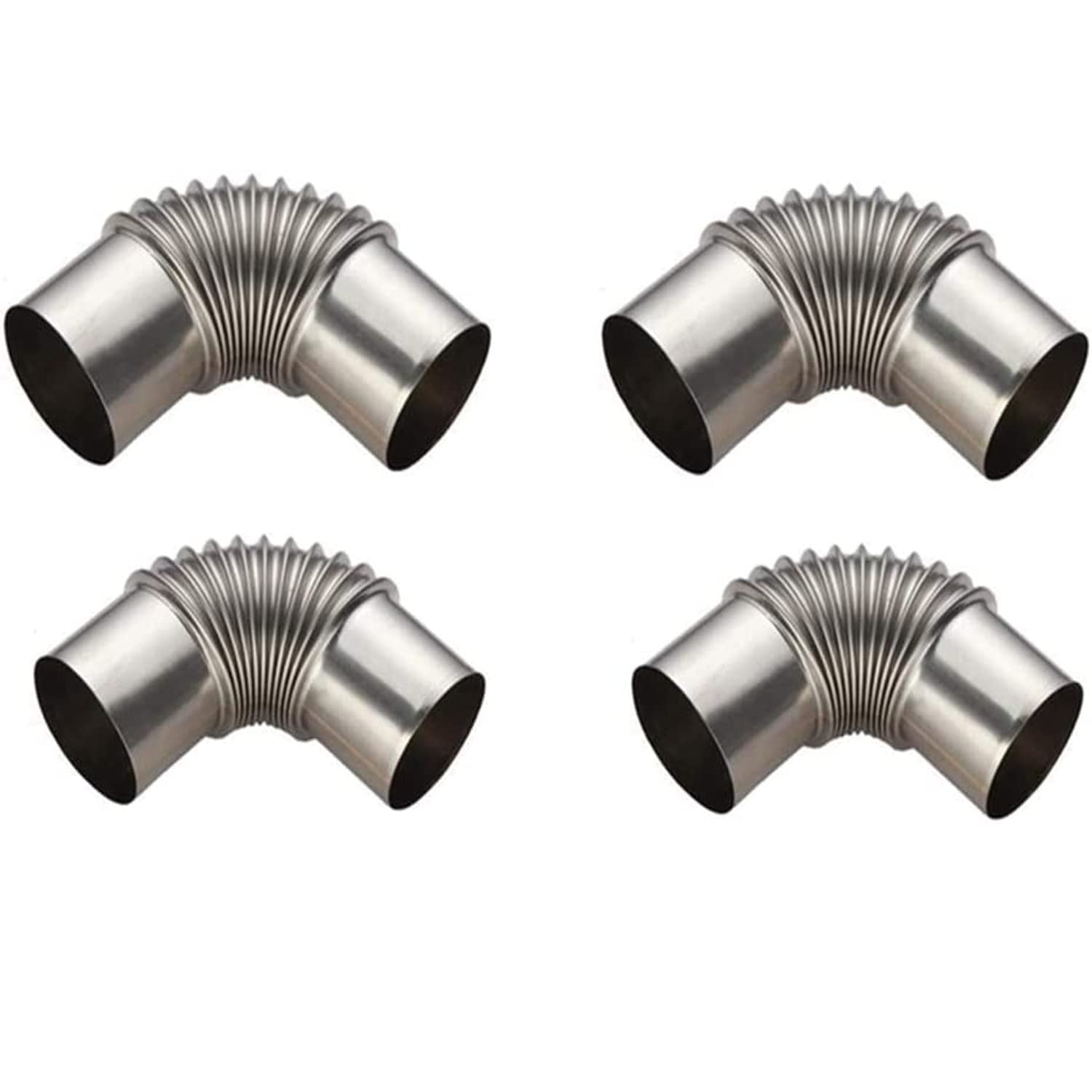 Amazon.com: DANCHEL OUTDOOR 4PCS 90 Degree Elbow Wood Stove Chimney  Stainless Steel Non-Adjustable Flue Single Wall Accessories Indoor Outdoor,  2.36inch/6cm : Everything Else